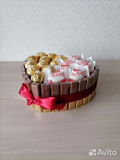 Торт сердце мерси