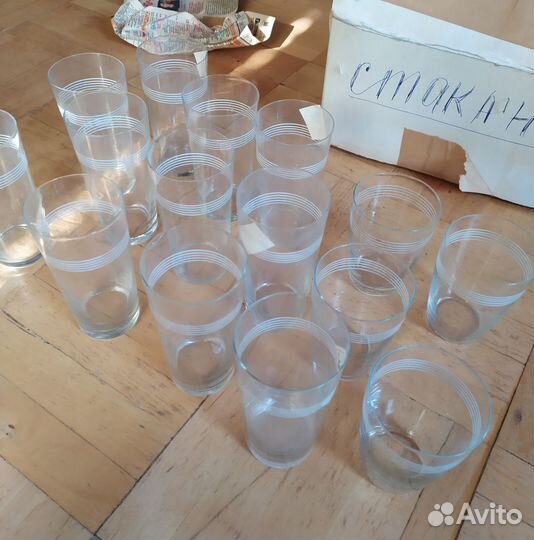 Бокалы СССР 15 шт