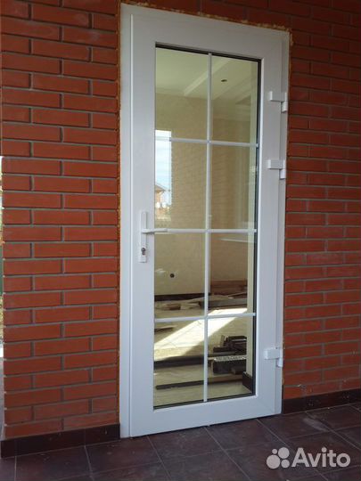 Входные пластиковые(пвх) двери на заказ