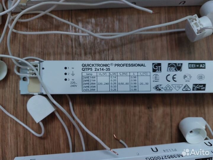 Электронный балласт (эпра) osram QTP5 2x14-35