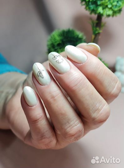 Маникюр с покрытием