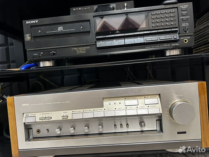 Усилитель мощности yamaha ax2000