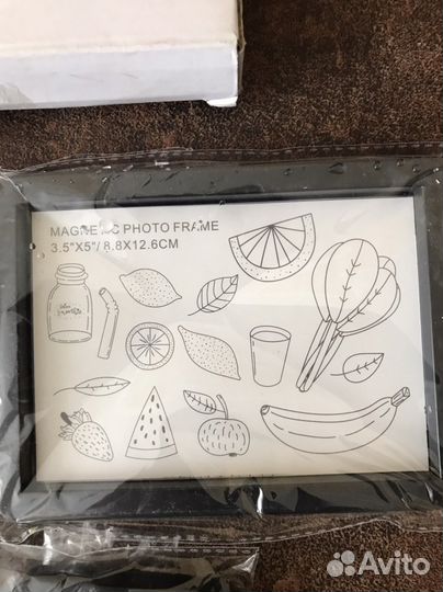 Набор фоторамок на магните новый
