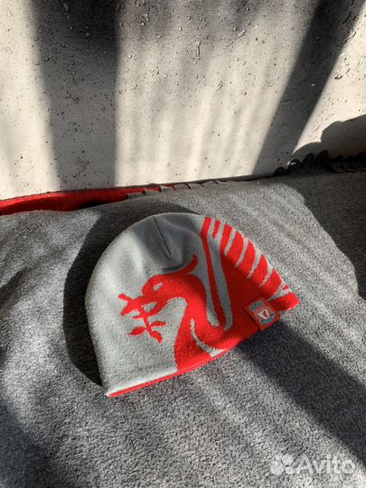 Двухсторонняя шапка Ливерпуль fc мерч liverpool