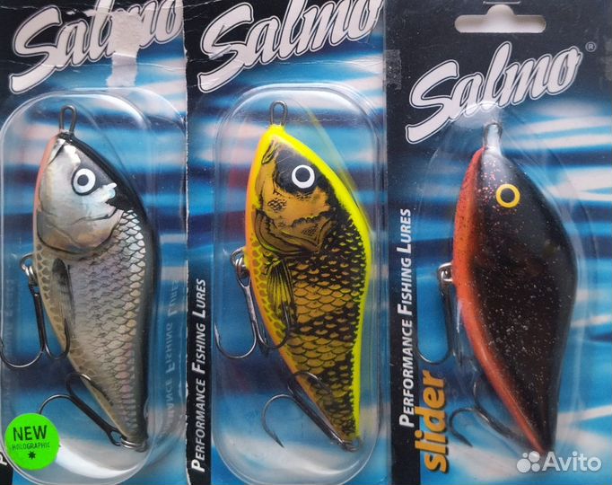 Джерки Salmo Slider 10S (10 расцветок)