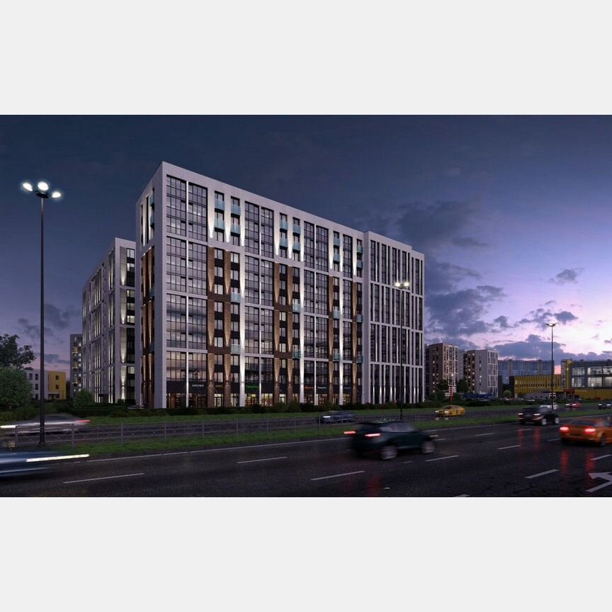 3-к. квартира, 88,2 м², 6/9 эт.