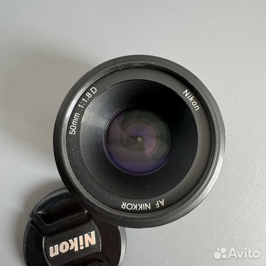 Объектив Nikon 50mm 1.8D