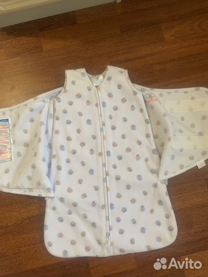 Флисовый конверт Halo пеленания sleepsack swaddle