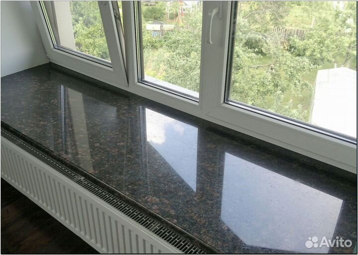 Подоконник из мрамора камня