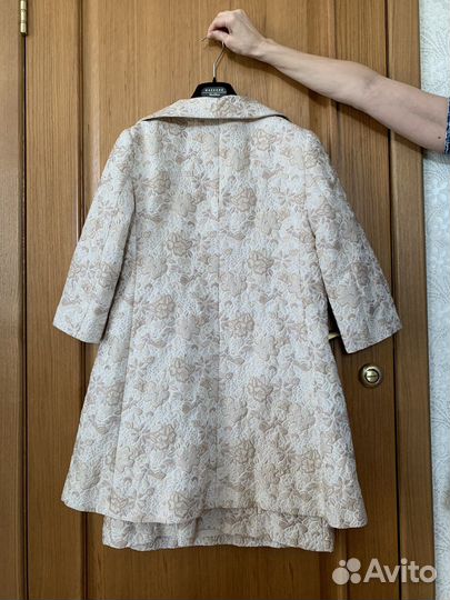 Костюм платье и пальто Tenax, 44 размер