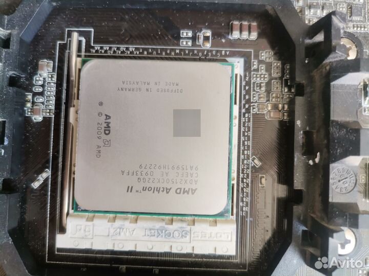 Материнская плата M4N78-AM + проц. AMD Athlon 2