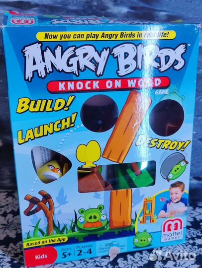 Angry Birds настольная игра