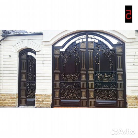 Кованые ворота