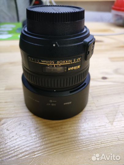 Объектив Nikon 50 mm f1,4G AF-S Nikkor