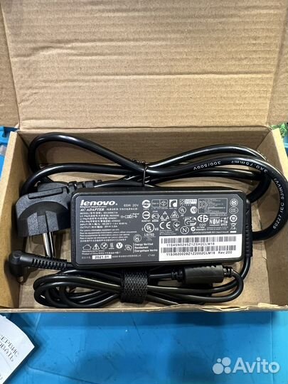 Блок питания lenovo 20V 3.25A 65W
