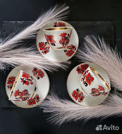 Чайные пары, бокал, лфз, Вербилки, СССР