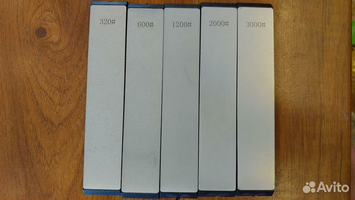 Комплект (6шт) алмазных брусков BIG (3см шириной)