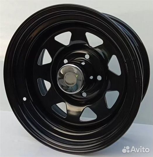 Диск Off-Road-Wheels Black 7х15 PCD 5х139,7 ET 15