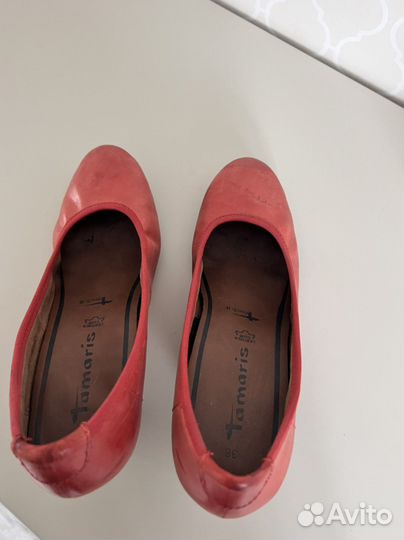 Кожаные туфли