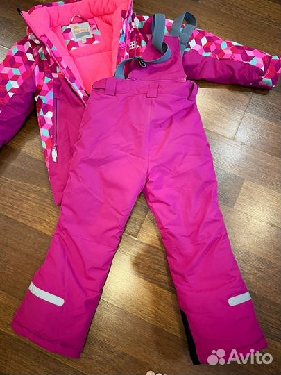 Зимний костюм для девочки valianly 128