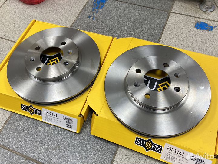 Тормозные диски передние solaris kia rio 3 256*22