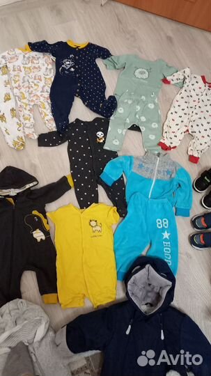 Огромный пакет одежды от 0-1 года