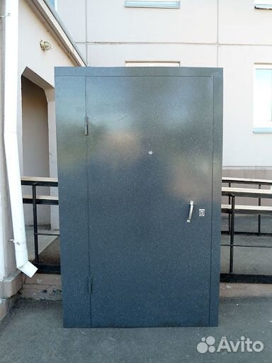 Дверь металлическая тамбурная (перегородка)