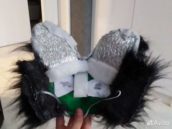 Маска для квадробики волк