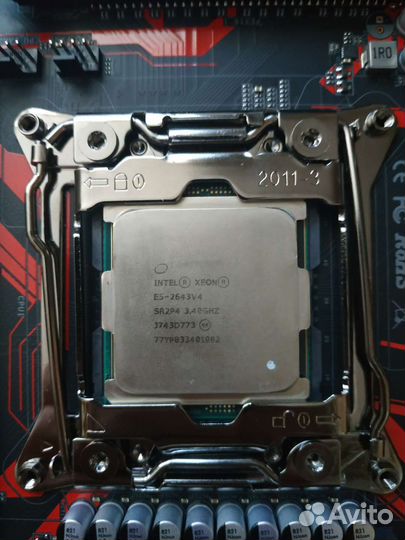 Комплект на lga 2011 v3 (x99)