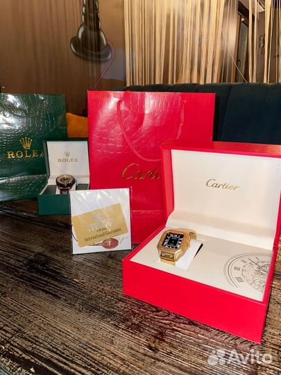 Наручные часы cartier