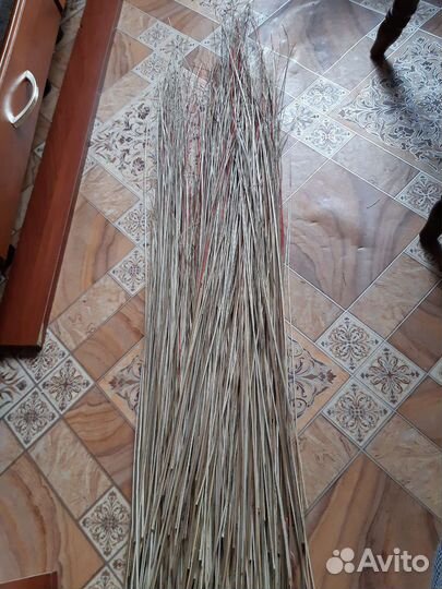 Трава декоративная 1м жесткая