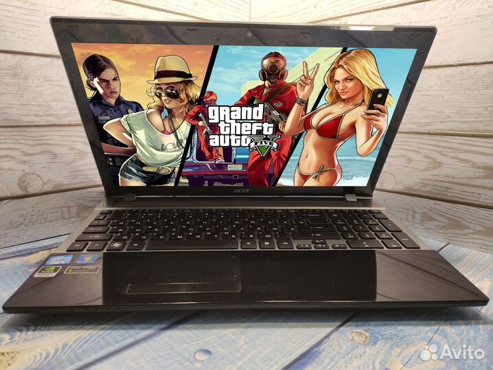 Игровой Acer c SSD/intel/Nvidia 2GB/8GB Oзу/15.6