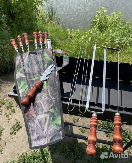 Мангал с крышей