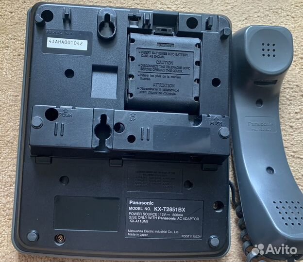 Стационарный телефон panasonic KX-T2851BX