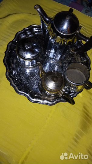 Поднос и набор мнц кольчугино СССР. Обмен