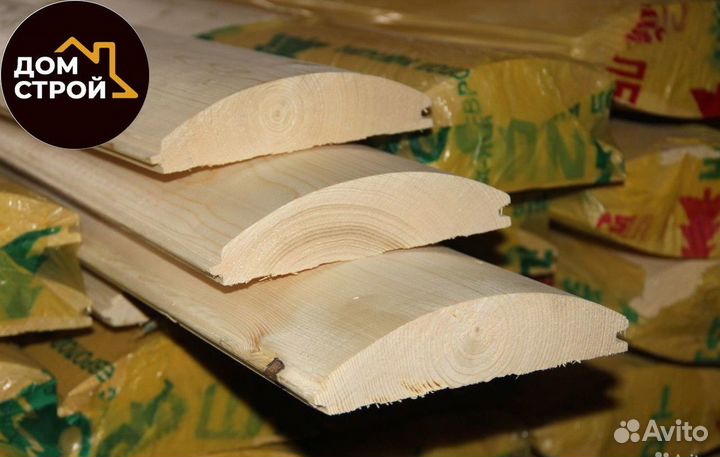 Блок хаус 37*193(185)*6000 сорт С