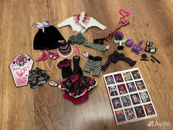 Аксессуары для кукол монстер хай и барби