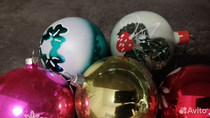 Советские Елочные игрушки