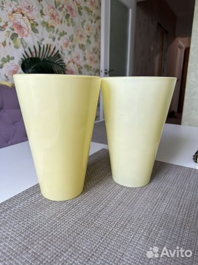 Кашпо для цветов стеклянные