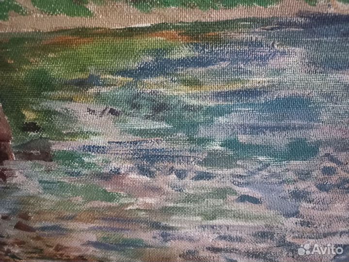 Неоконченная картина. Пейзаж