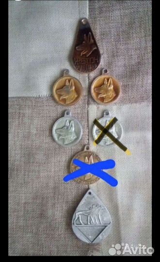 Спортивные медали для собак