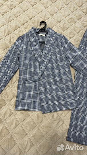 Костюм клетчатый