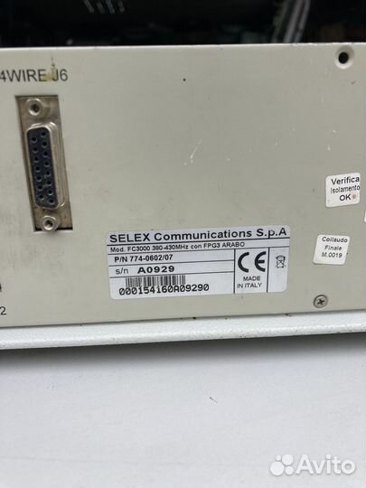 Радиостанция selex FC3000