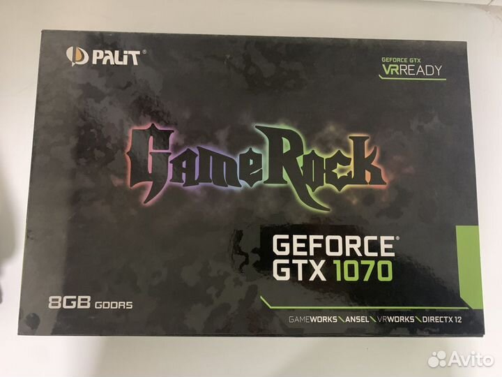 Видеокарта gtx 1070 8gb