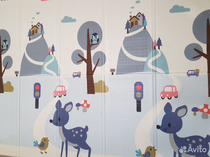 Детский игровой коврик складной