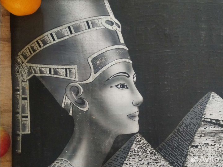 Картина из Египта на папирусе