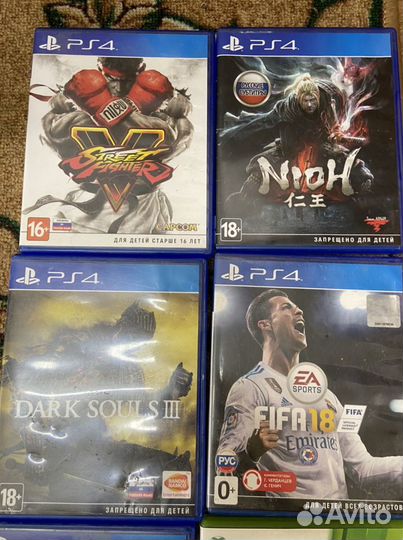 Диски на xbox 360 и ps4 лицензия