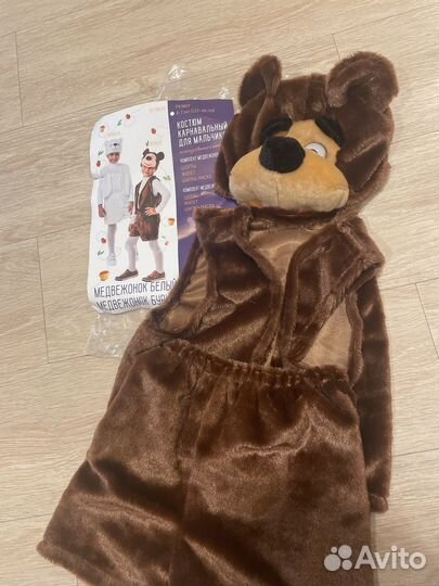 Новогодний костюм мишка