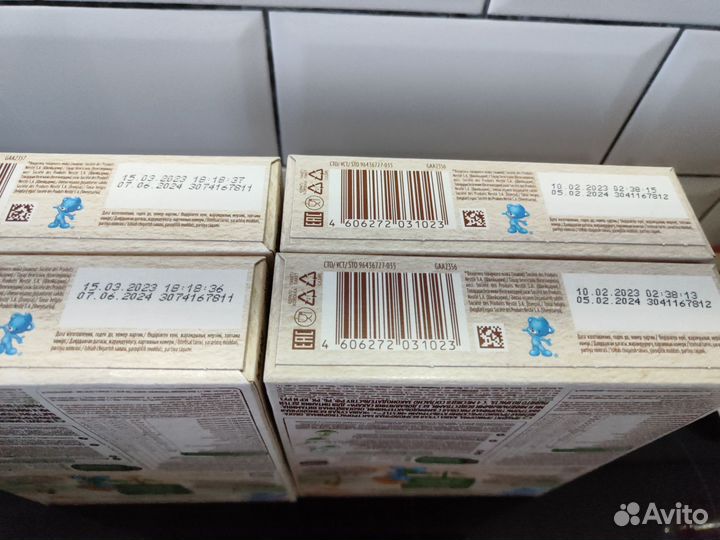 Каша нестле безмолочная