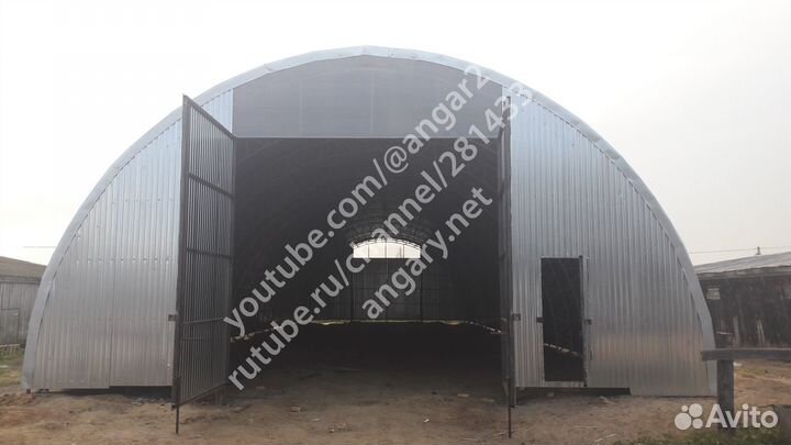 Ангар под ключ 323 m2